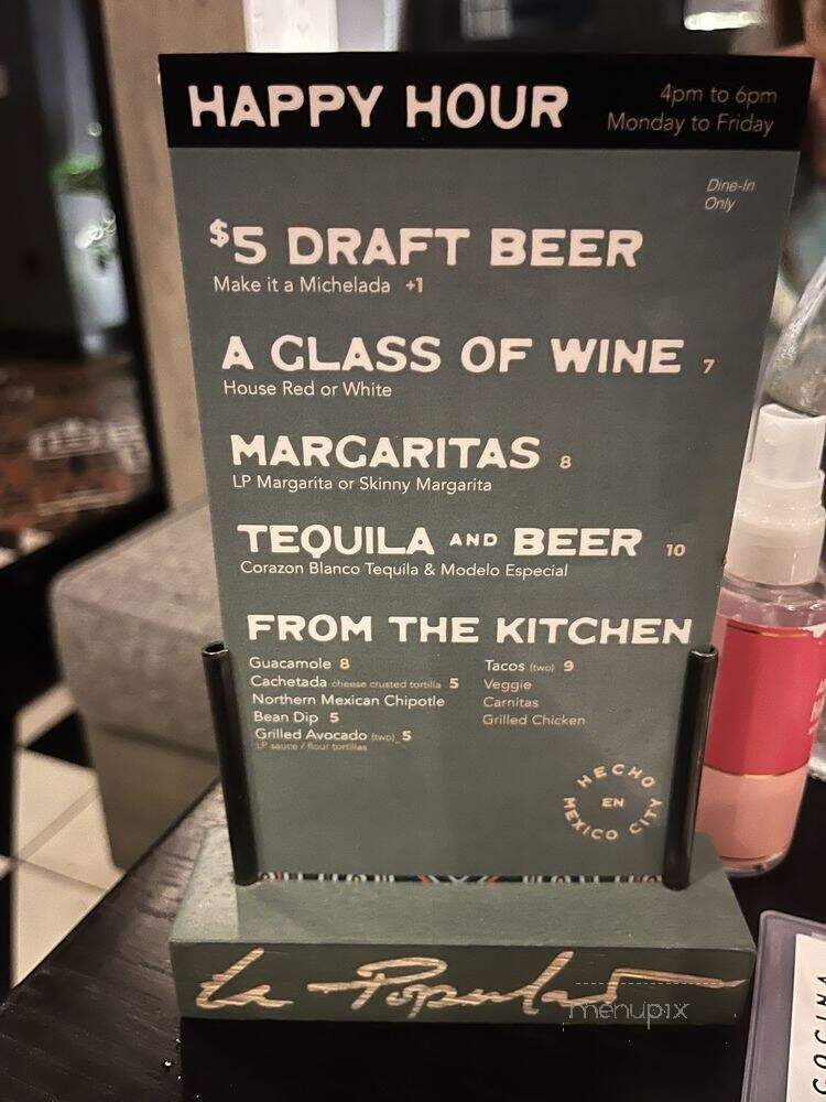 La Popular - Las Vegas, NV menu_pic