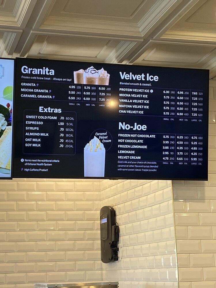 PJ'S Coffee - Irving, TX menu_pic