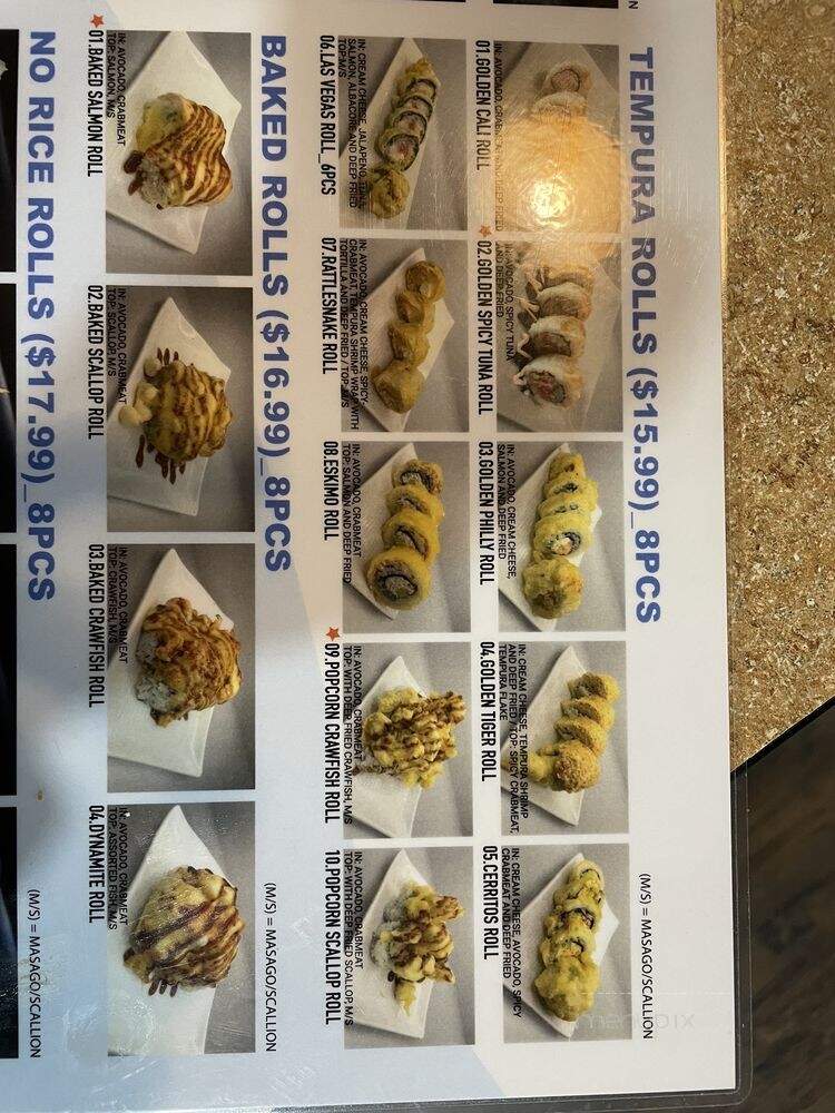 Umi Sushi - Lakewood, CA menu_pic