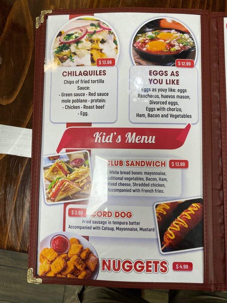 De Cantera Mexican Restaurant - Sykesville, MD menu_pic