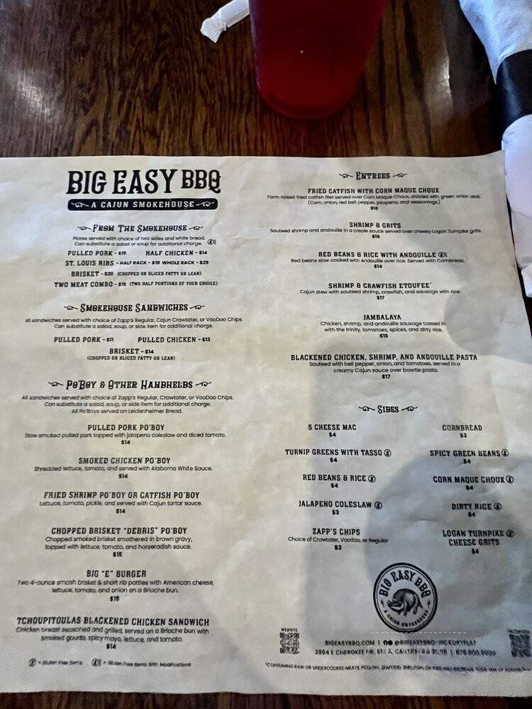 Big Easy BBQ - Holly Springs, GA