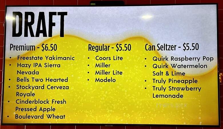 Peter Piper Pizzeria - Kansas City, MO menu_pic