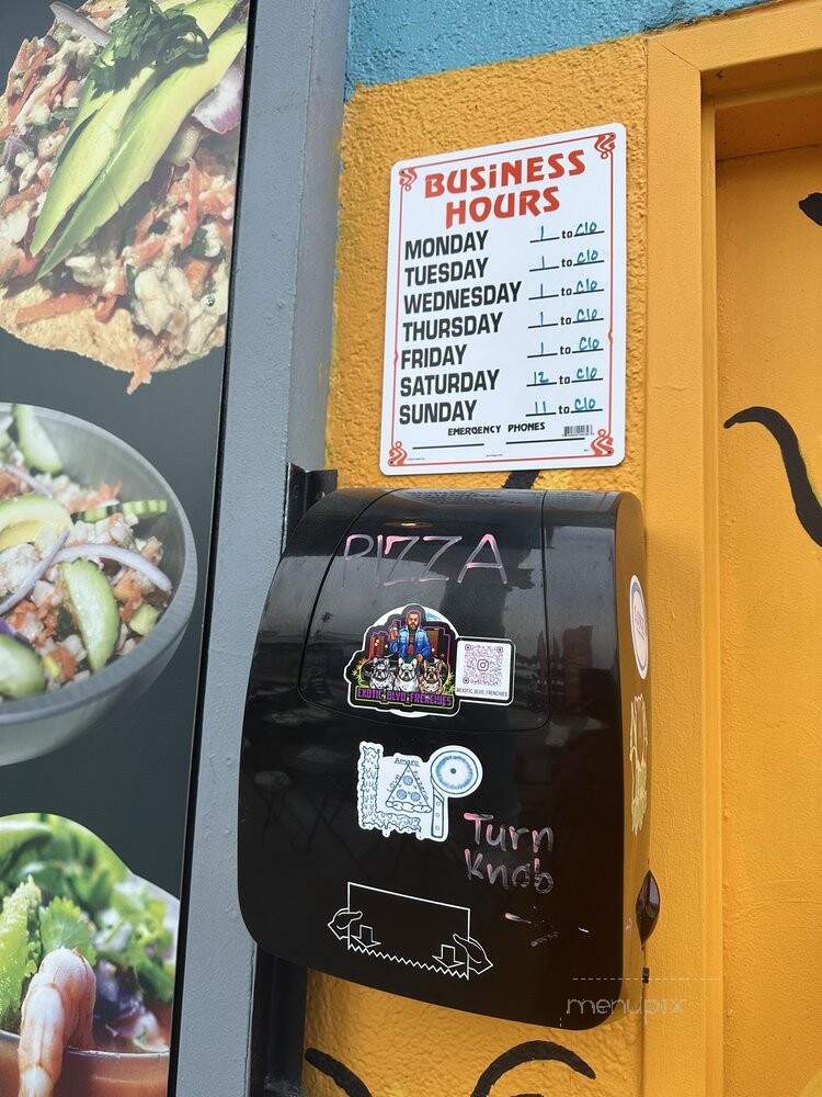 Love Amoro Pizzeria - Los Angeles, CA menu_pic