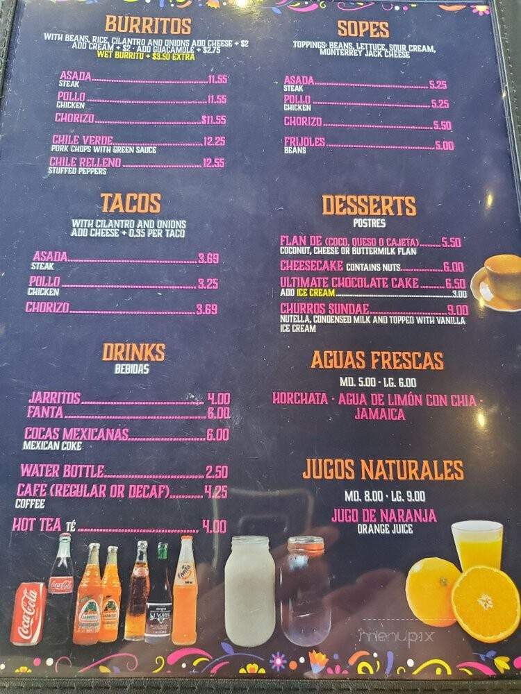 Katrina's Mexican Kitchen - Artesia, CA menu_pic