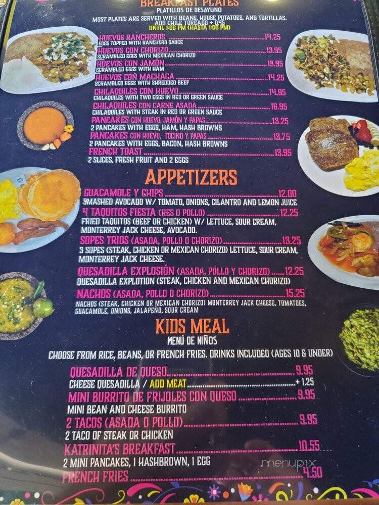Katrina's Mexican Kitchen - Artesia, CA menu_pic
