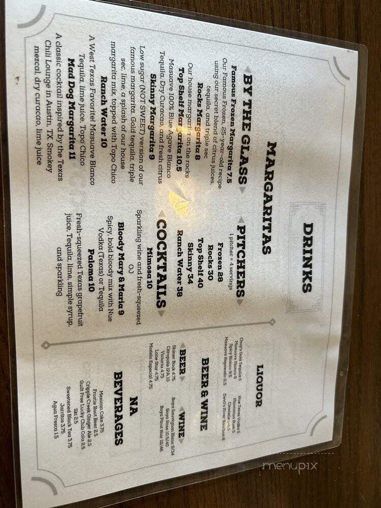 Taco Buddha - Kirkwood, MO menu_pic