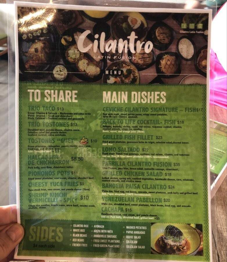 Cilantro Latin Fusion - Columbus, OH