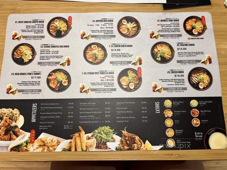 Kyuramen - Sandy Springs, GA menu_pic