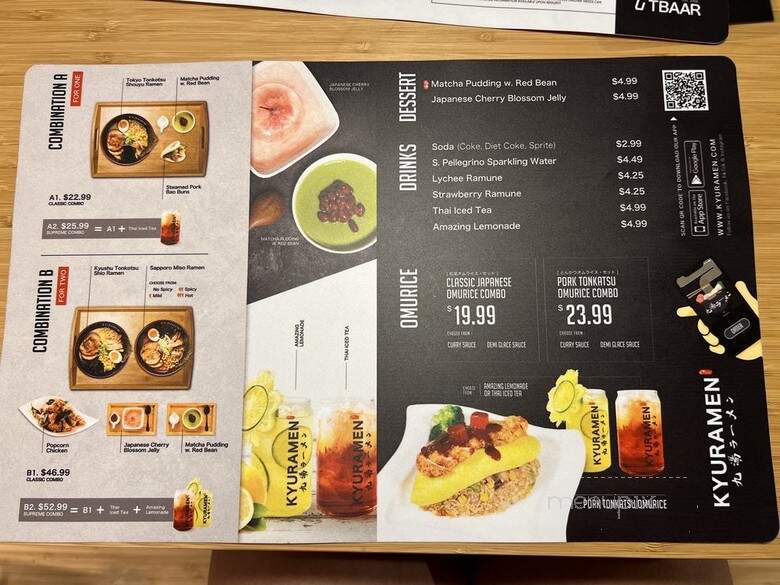 Kyuramen - Sandy Springs, GA menu_pic