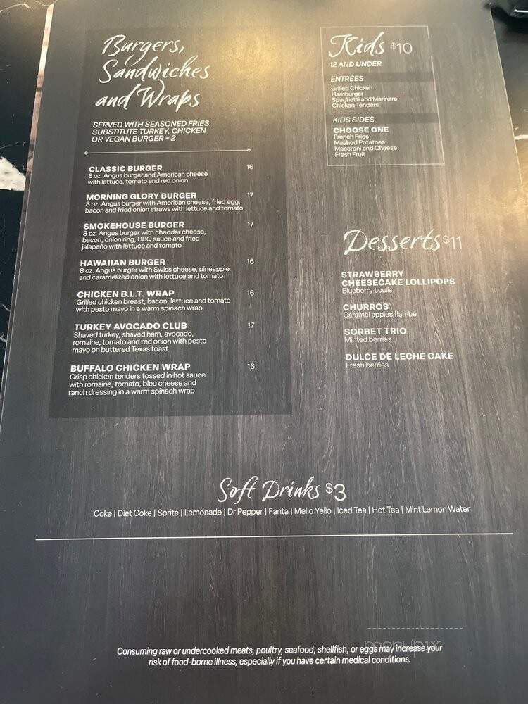 Le Conte Tapas & Grill - Gatlinburg, TN menu_pic