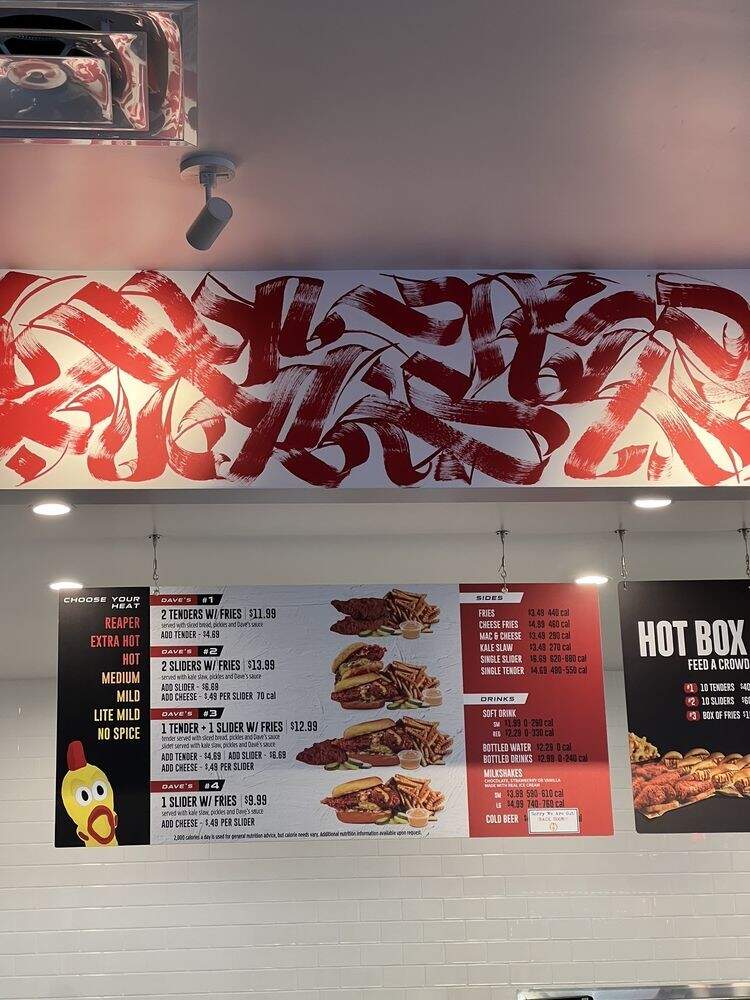 Dave's Hot Chicken - Monrovia, CA menu_pic