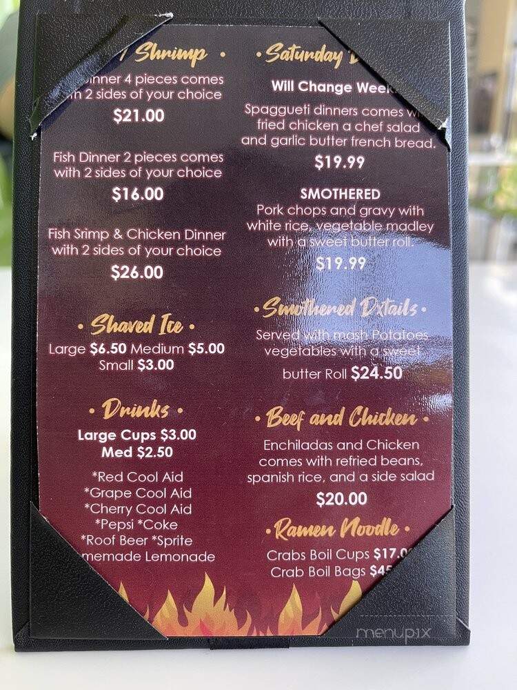 Miss Netties Kitchen - Fresno, CA menu_pic