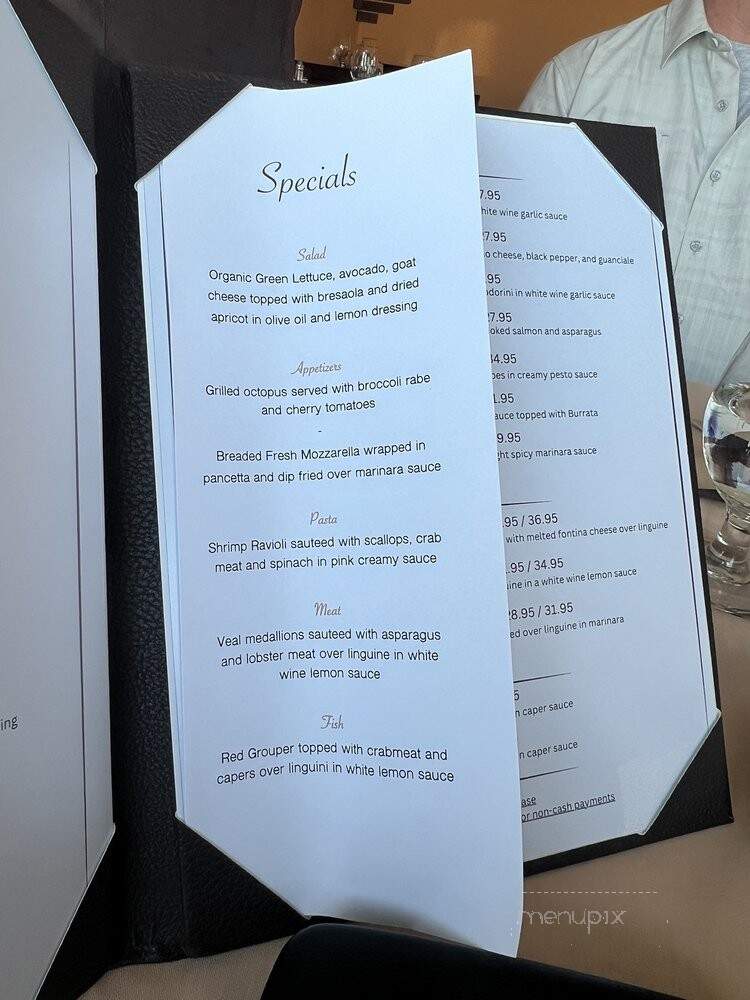 Venezia - Wildwood, NJ menu_pic