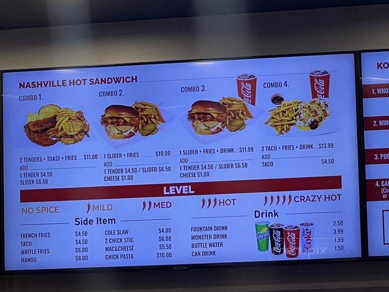 Chick Flag - Garden Grove, CA menu_pic