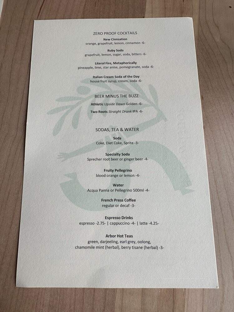 Myrth - Ada, MI menu_pic