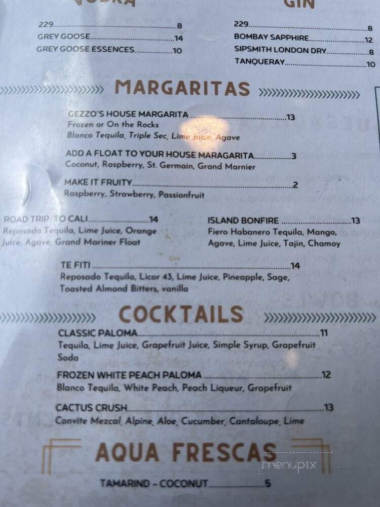 Gezzo's Coastal Cantina - Atlanta, GA