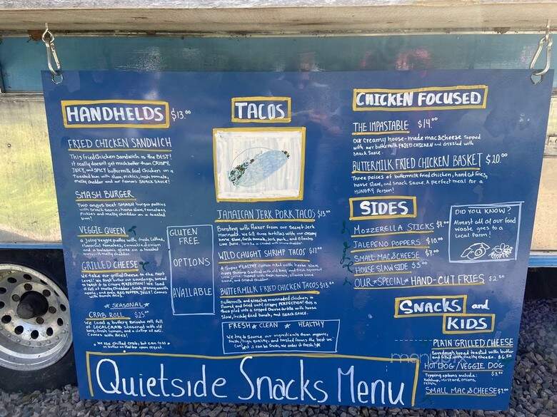 Quietside Snacks - Tremont, ME menu_pic