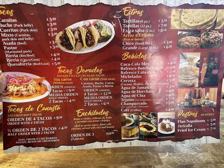 Carnitas Y Tortas Ahogadas Guadalajara 3 - Reno, NV menu_pic