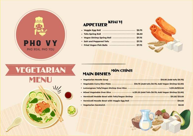 Pho Vy - Benicia, CA menu_pic