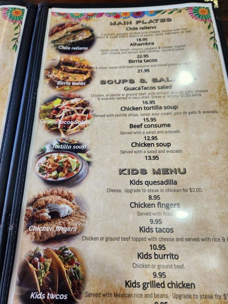 Guacatacos - Weston, FL menu_pic