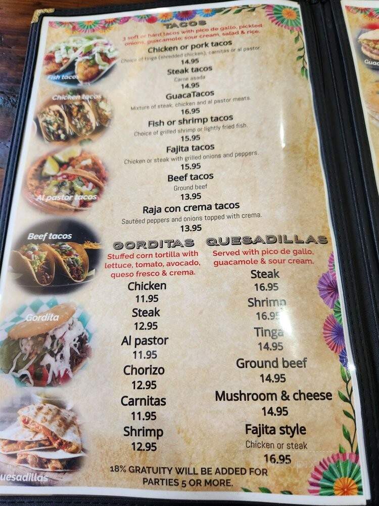 Guacatacos - Weston, FL menu_pic