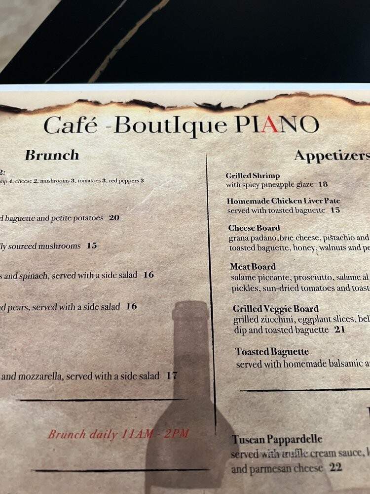 Cafe-Boutique Piano - Winter Park, FL