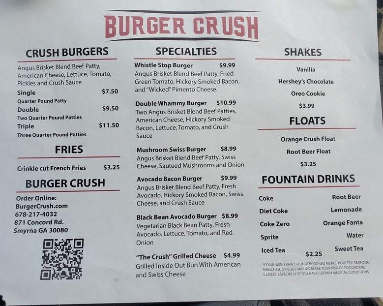 Burger Crush - Smyrna, GA