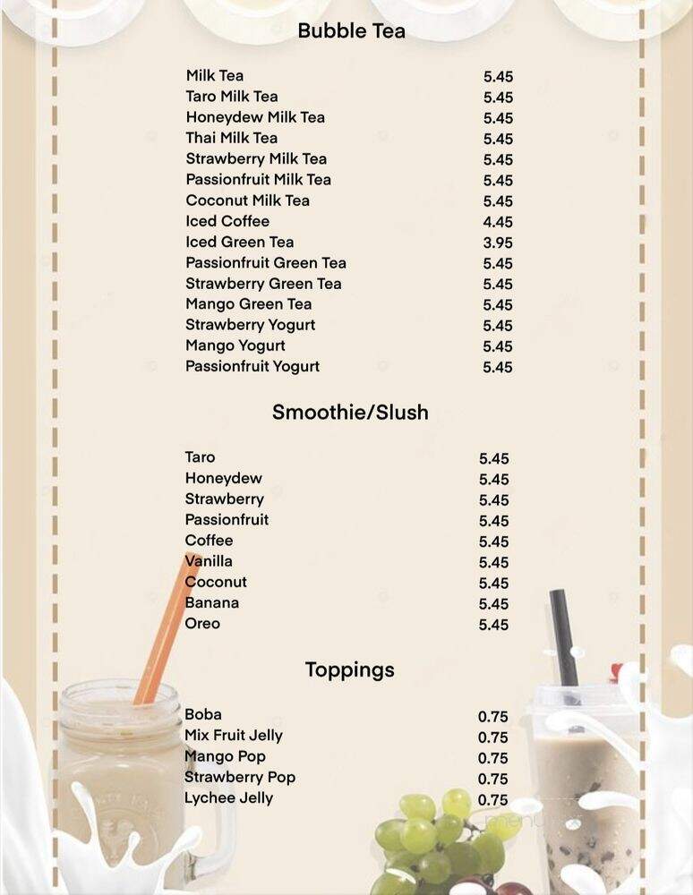 Cajun & Sushi House - Antelope, CA menu_pic