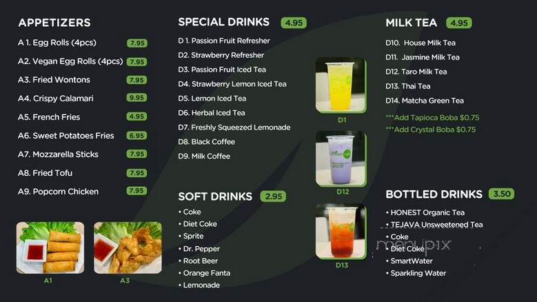 Urban Rolls - Roseville, CA menu_pic