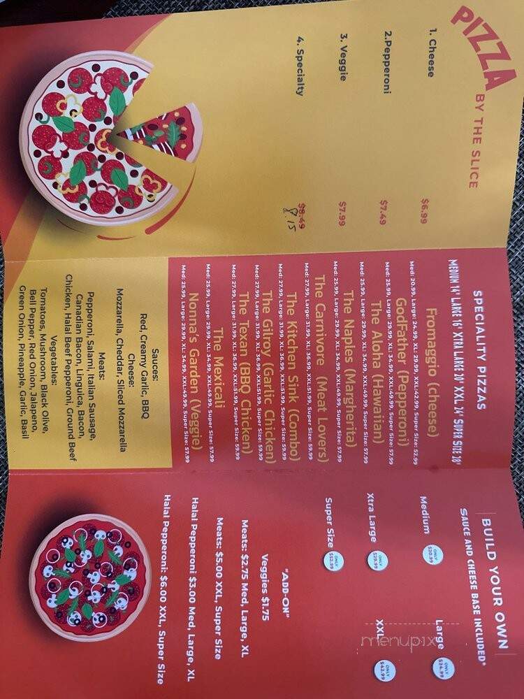 Super Slice Pizza - El Cerrito, CA menu_pic