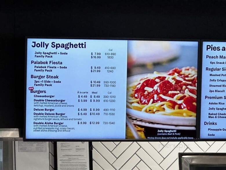 Jollibee - Brentwood, CA menu_pic
