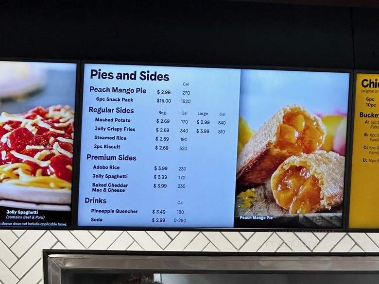 Jollibee - Brentwood, CA menu_pic