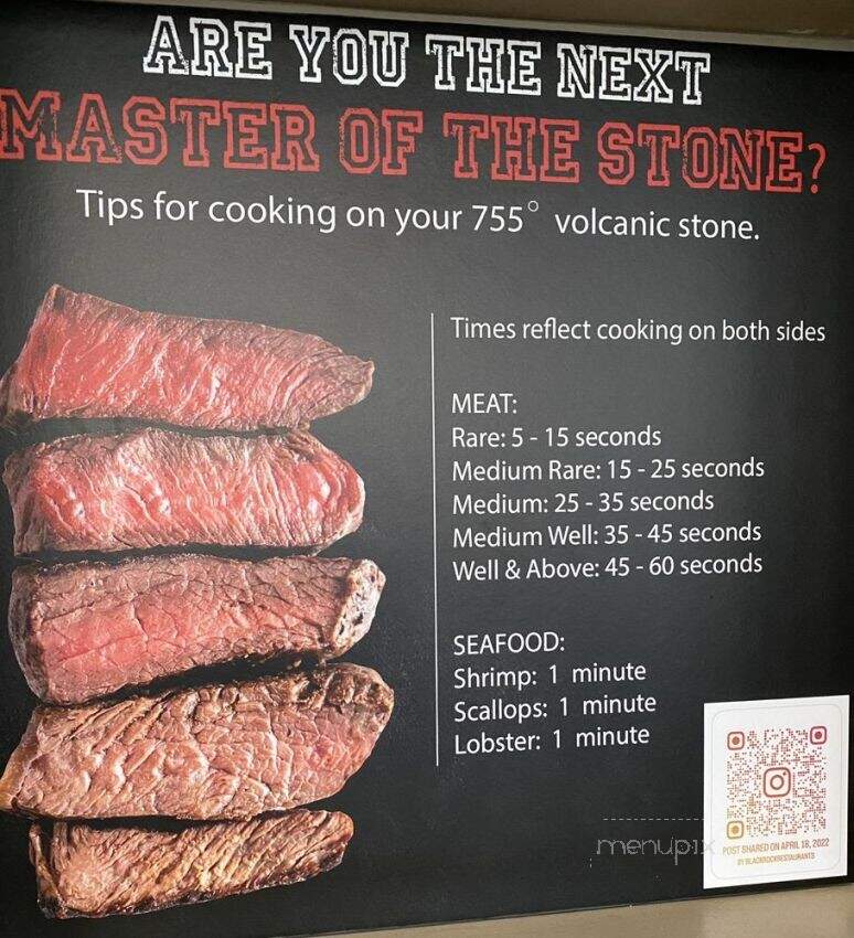 Black Rock Bar & Grill - Coral Springs, FL menu_pic
