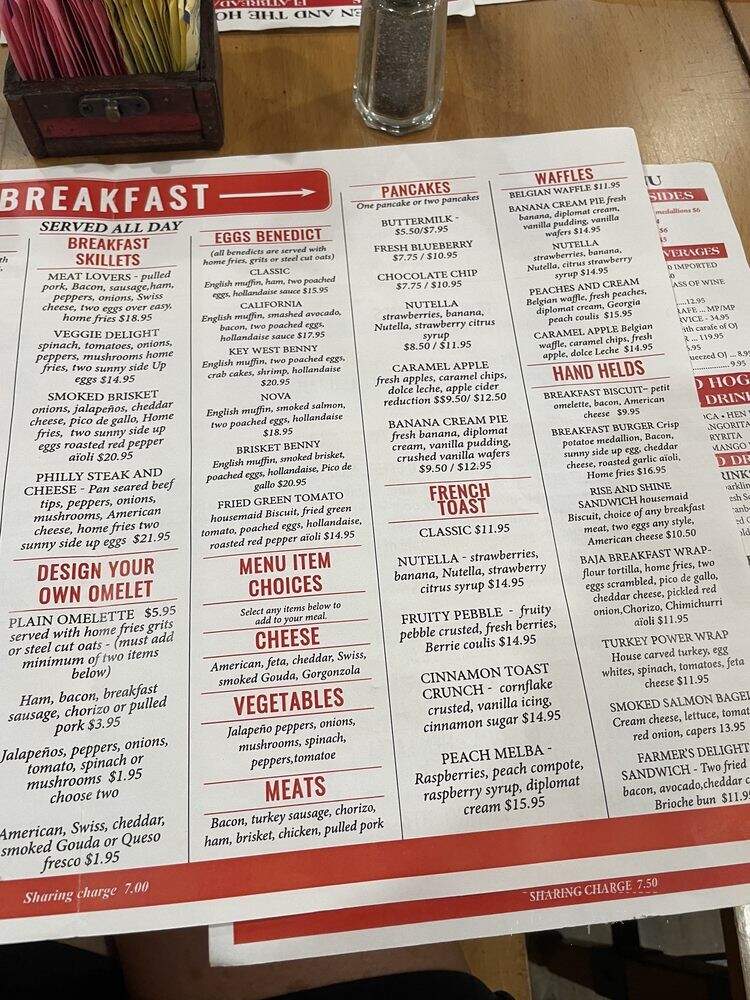 THE Hen' and the Hog - Boca Raton, FL menu_pic