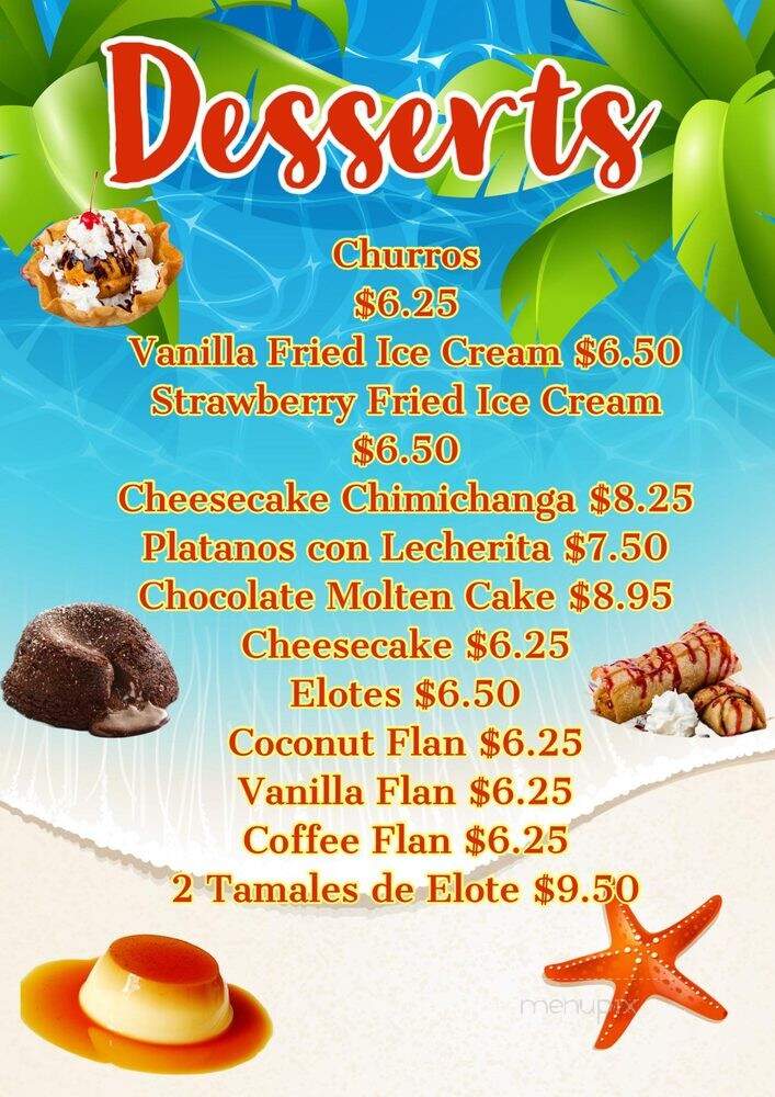 Puerto Vallarta Jalisco - Cedar City, UT menu_pic