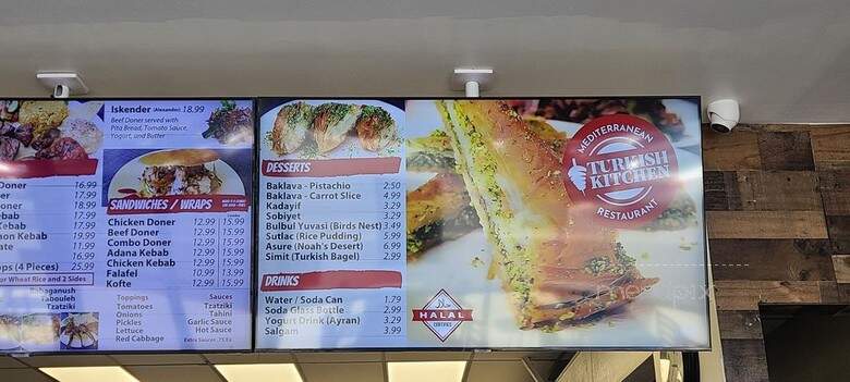 Turkish Kitchen - Fountain Valley, CA menu_pic