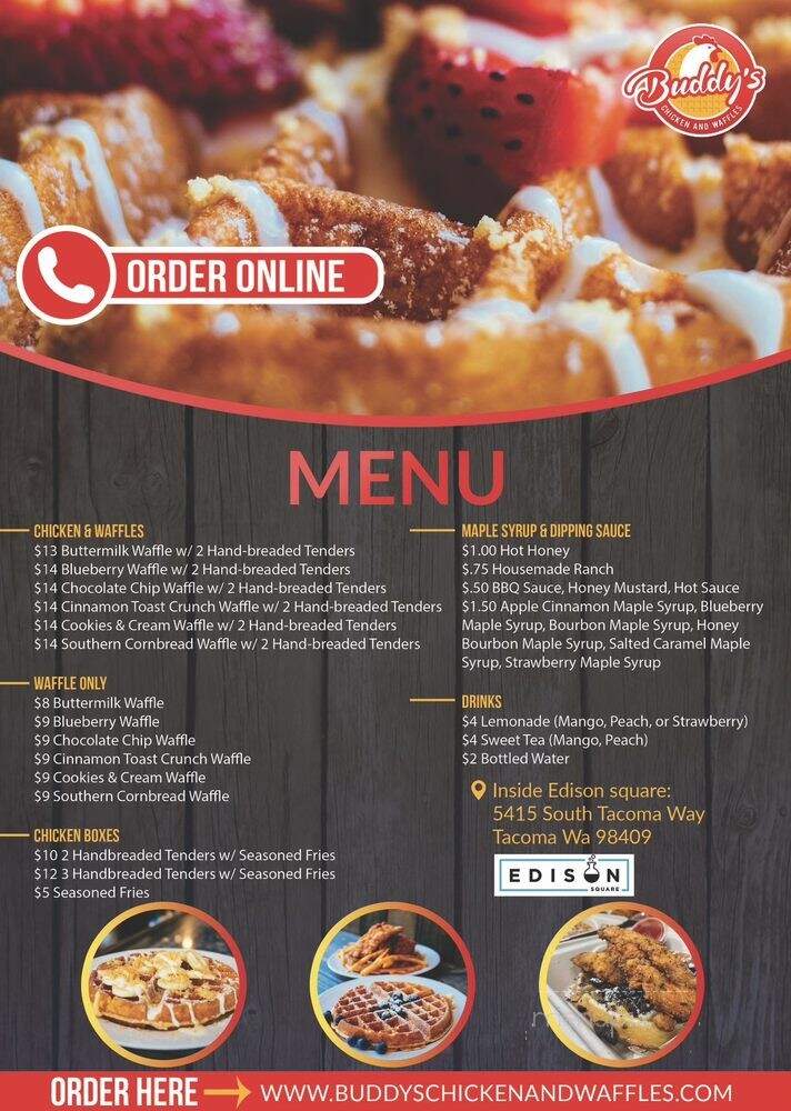 Buddy's Chicken & Waffles - Tacoma, WA
