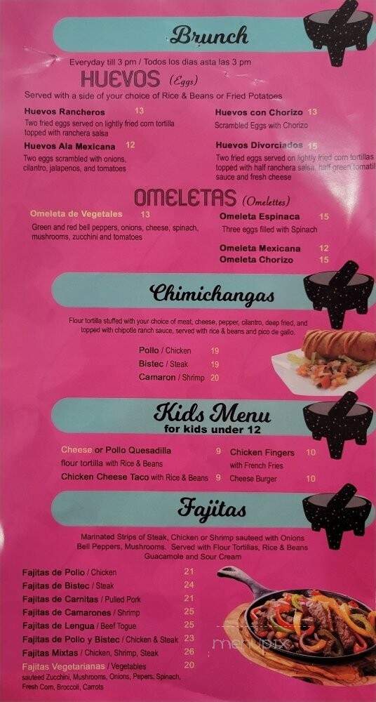 Molcajete Authentic Mexican Food - Dobbs Ferry, NY menu_pic