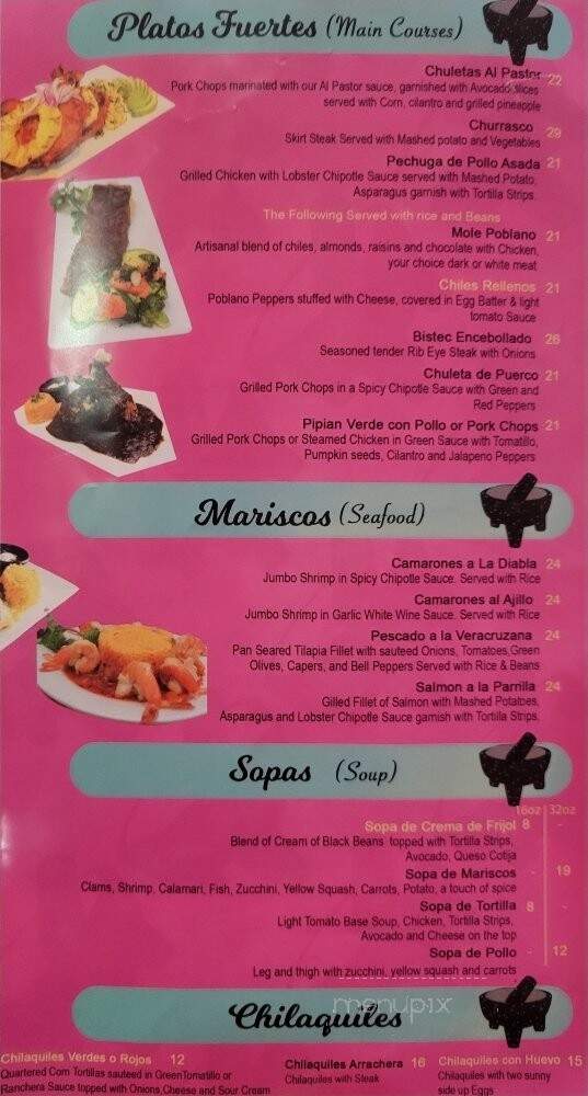 Molcajete Authentic Mexican Food - Dobbs Ferry, NY menu_pic