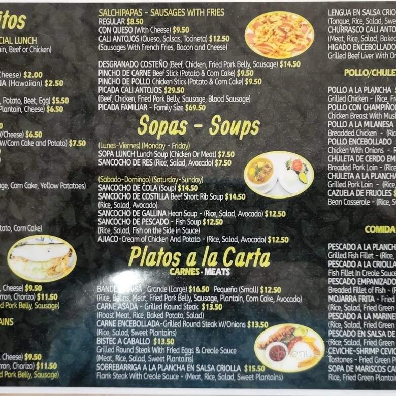 Cali Antojos Colombian Food - Houston, TX