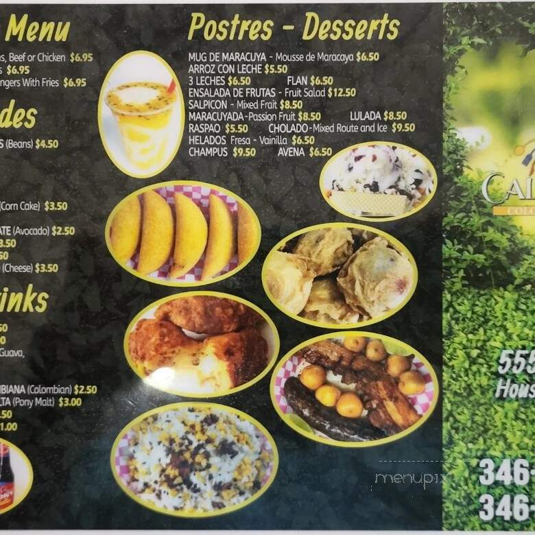 Cali Antojos Colombian Food - Houston, TX