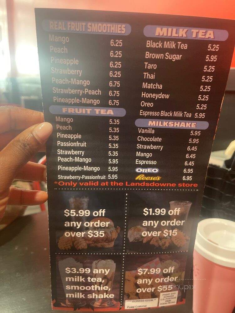 Hangry Joe's Hot Chicken - Alexandria, VA menu_pic