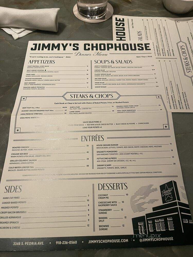 Jimmy's Chophouse - Tulsa, OK