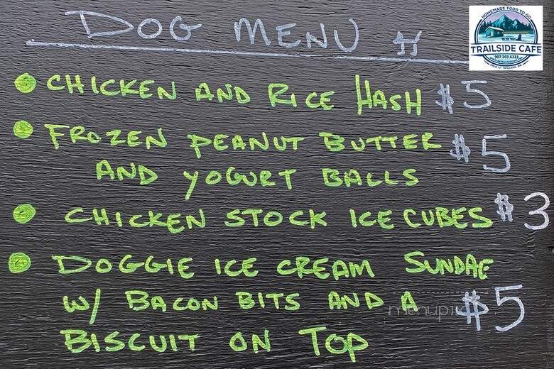Trailside Cafe - Willow, AK menu_pic