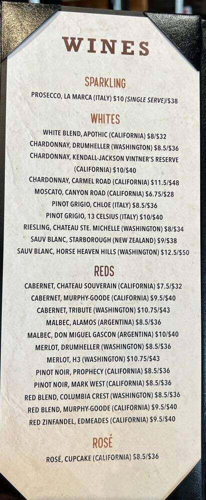 Crooked Pint Ale House - Mankato, MN menu_pic