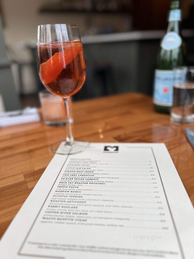Marrow - Rochester, MN menu_pic