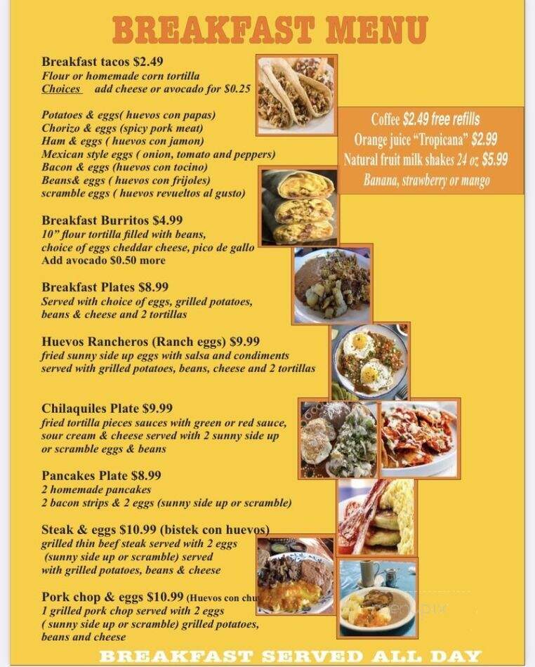Tacos Don Mar - Rosenberg, TX menu_pic