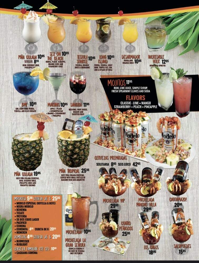 Los Cabos Restaurante - Hanover Park, IL menu_pic