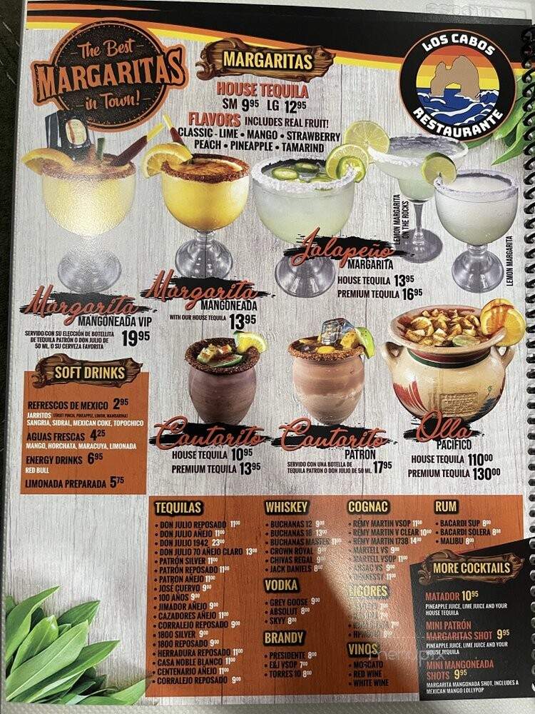 Los Cabos Restaurante - Hanover Park, IL menu_pic