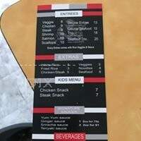 Hibachi Xpress - Massillon, OH menu_pic
